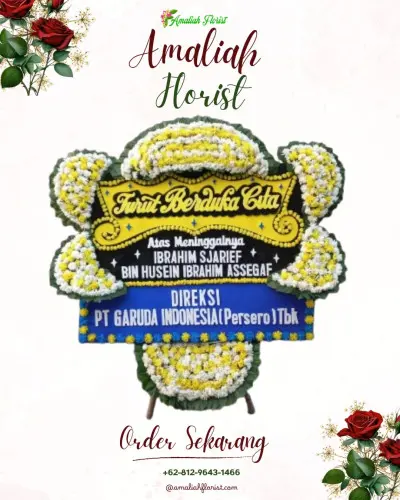 Papan Bunga Duka di Cimincrang